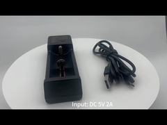 Επαναφορτιζόμενος φορτιστής μπαταρίας ιόντων λιθίου 18650 με κυψέλη 1