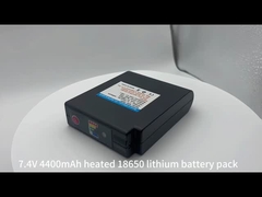 7.4v 5200mAh μπαταρία ιόντων λιθίου για προϊόντα θέρμανσης