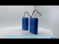 803450 2P 3.7v 3000mAh πακέτο μπαταρίας ιόντων λιθίου