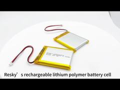 Λιθιοπολυμερές μπαταρία Κελίδα 604050 3.7v 1500mAh 5.55wh επαναφορτιζόμενη μπαταρία Lipo