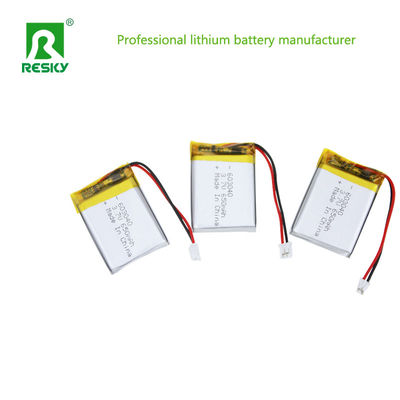 Αγορά Λιθιοπολυμερές μπαταρία 3.7V 603040 750mAh επαναφορτιζόμενες μπαταρίες για 3D λαμπτήρα online manufacture
