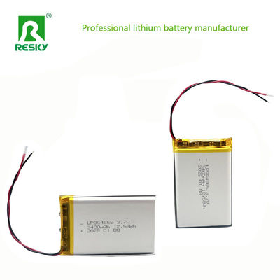 Αγορά 3.7V 3400mAh Lithium Polymer μπαταρία πακέτο 854565 Lipo μπαταρία για walkie-talkie online manufacture