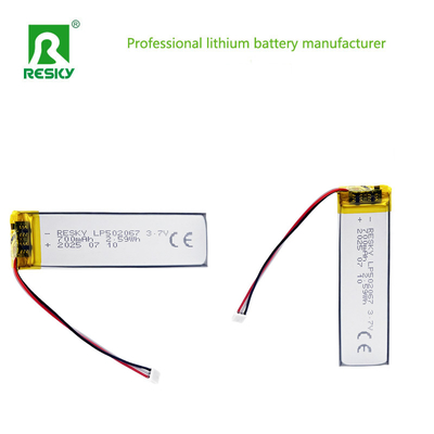 Αγορά Power Lithium Battery 502065 3.7V 700mAh Rechargeable Battery Cell For Smart Watch διαδικτυακή κατασκευή