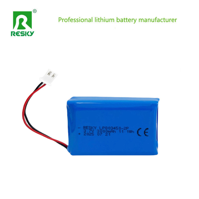 Αγορά LP803450 2P 3.7V 3000mAh 11.1wh Επαναφορτιζόμενη Μπαταρία Λιθίου Πολυμερούς για GPS Tracker διαδικτυακή κατασκευή