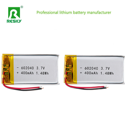 Αγορά Κυψέλη μπαταρίας Solar Lithium Polymer 602040 450mAh 3.7V Επαναφορτιζόμενη μπαταρία Lipo διαδικτυακή κατασκευή
