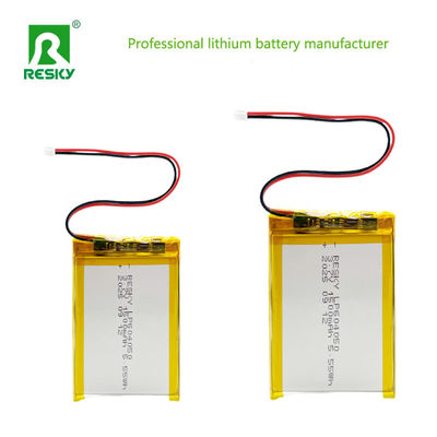 Αγορά Lithium Polymer Battery Cell 604050 3.7v 1500mAh 5.55wh Bluetooth Speaker Rechargeable Batteries διαδικτυακή κατασκευή