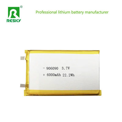 Αγορά Δύναμη μπαταρία Lipo 906090 3.7v 6000mAh 22.2wh επαναφορτιζόμενη μπαταρία πολυμερούς ιόντων λιθίου για έξυπνη κλειδαριά διαδικτυακή κατασκευή