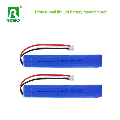 Αγορά Power Batteries 18650 2S1P 7.4V 2000mAh 2600mAh 5C Lithium Ion Battery Pack  With MSDS/UN38.3 διαδικτυακή κατασκευή