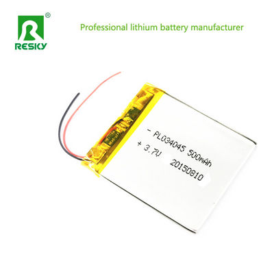 Ψηφιακή μπαταρία πολυμερούς λιθίου 304045 3.7V 500mAh Λίπο μπαταρία με PCB