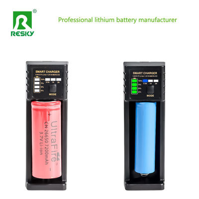 1.2V επαναφορτιζόμενο φορτιστή μπαταρίας Ni-MH Ni-CD Smart 1 Slot USB Smart Charger