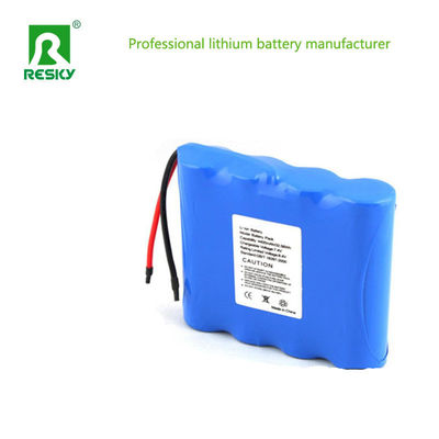 Αναφορτιζόμενη μπαταρία λιθίου 18650 7.4V 4400mAh για ζεστό χαλί