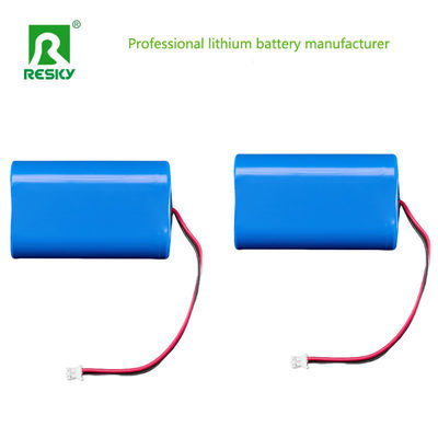 Ανανεώσιμη Ηλιακή Μπαταρία Λιθίου 18650 7.4v 3500mAh Δύναμη Μπαταρία Ιόντων Λιθίου